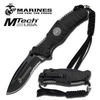 M-1020BK - U.S. Marines by MTech USA Folding Knife