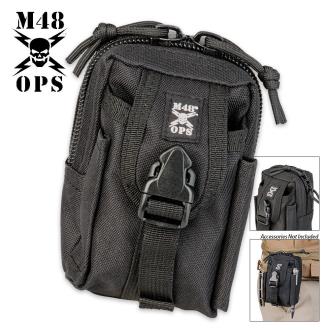 M48 Ops Tactical Belt Pouch Black