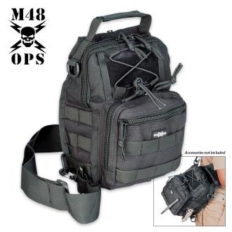 M48 Ops Tactical Military Bag Black