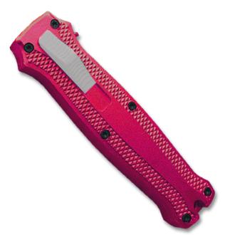 Legends Micro OTF Stiletto Blade Knife Pink Out The Front Limited Edition