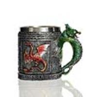 MUG-3DR - Dragonborn Drinking Tankard Mug - Dovahkiin Coffee Cup Medieval