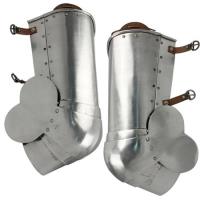IN9555 - Medieval Italian 15th Century Poleyns Leg Armors IN9555 - Medieval Armor