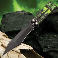 NF1080 - Poison Dragon Butterfly Knife - Stainless Steel Blade