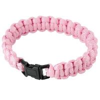 PB02 - Bracelet Survival Paracord Bubblegum Pink Stylish