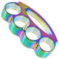 P494T - Chubby Chunk Paperweight Titanium Belt Knuckle Buckle