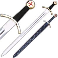PK-1481 - Knights Templar Sword Full Tang