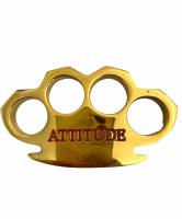 BR-300-ADT - BRASS WITH ATTITUDE &amp; ADJUSTER ENGRAVING CLOSE