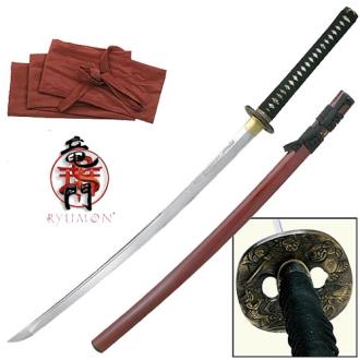 Ryumon Forged AISI 1060 Handmade Samurai Sword