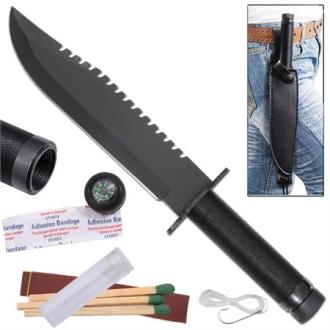 rambo survival knife with compass