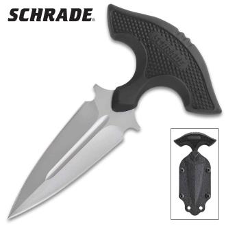 Schrade Push Dagger with Nylon Fiber Sheath