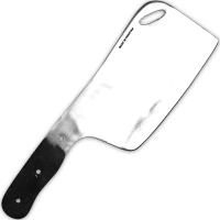 SJB-002 - Shaheen Heavy Knife BLANK Chef Chopper Meat Cleaver Kitchen Cutlery Butcher