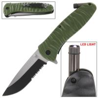 SP1378GN - Alert Code Green Spring Assist Knife