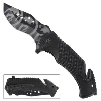 Assisted Blade Night Shroud Tactical Knife
