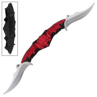 Master of Plague Double Blade Spring Knife