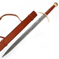 SSD2185 - Damascus Blood Frenzy Functional Viking Sword