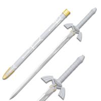 SW-3041W - Zelda Twilight Master Sword Hyrule Triforce Replica White
