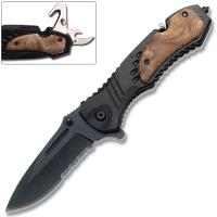 T-606BKS - Gentleman&#39;s Assisted Opening Knife 4.5in