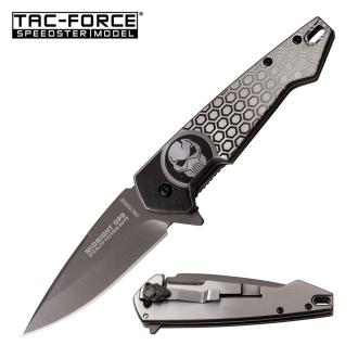 Tac Force TF-951GY Spring Assisted Knife 4.5" Closed