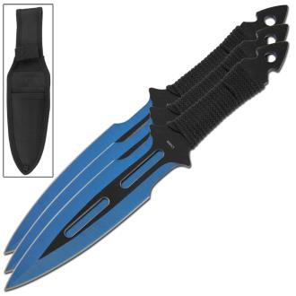 Modern Ninjutsu Throwing Knives Blue