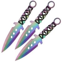 TK1945 - Practice Psychedelic Torque Throwing Knives