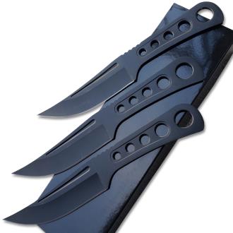 Demon Ninja Throwing Knives 3pcs Set