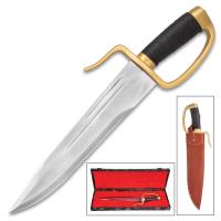 TQ4133 - Wing Chun Dao Butterfly Sword With Leather Sheath