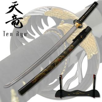 Tenryu Hand Forged Samurai Sword 40.5 Overall