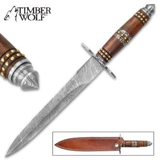 Timber Wolf Tower Guard Dagger And Sheath