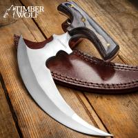 TW1049 - Timber Wolf Grey Reaper Knife With Sheath