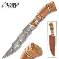 TW790 - Timber Wolf Lightning Striker Knife With Sheath