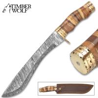 TW917 - Timber Wolf Primeval Canyon Machete And Sheath