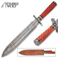 TW939 - Timber Wolf Temple Guard Short Sword With Sheath