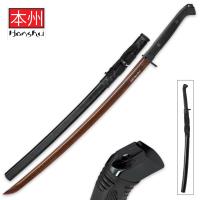 UC3176D - Honshu Boshin Hellfire Damascus Handmade Katana Sword
