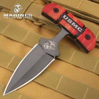 UC3418 - USMC Push Dagger And Sheath - Stainless Steel Blade