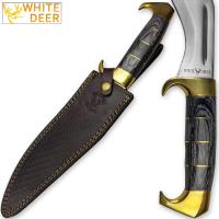 WD-2011 - WHITE DEER MAGNUM Kukri Jungle Machete Knife HC Stainless FULL TANG 16.5in