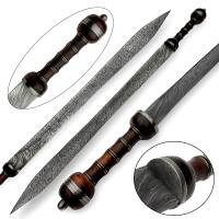 WDM-2426 - Historical  Custom Made Damascus Steel Gladiator Sword