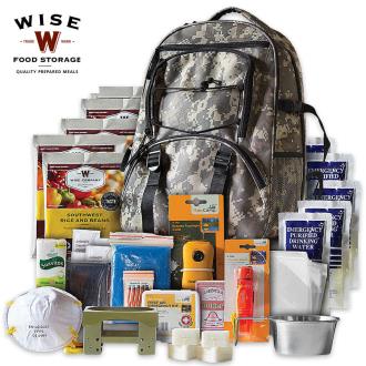 Wise Company 5-Day Emergency Survival Kit - ACU Camo Backpack