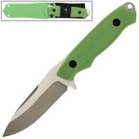 WG1084 - Full Tang Drop Point Tactical Knife Green