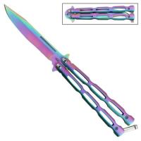 WG838 - Unchained Balisong Butterfly Knife - Titanium