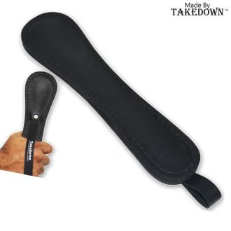 8 inch High Quality Real Leather Slapper (Slap Jack) - Black