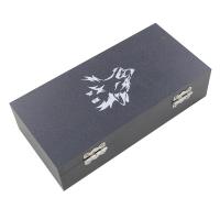 7EN61 - BA Knives Decorative Wolf Den Storage Box
