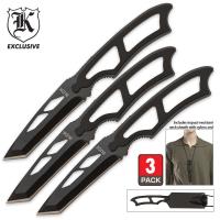 BK2031 - High Tech Survivor 3 Piece Neck Knife Set