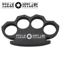 CI-300-BK-TXO - Texas Outlaws Steam Punk Black Solid Metal Paper Weight