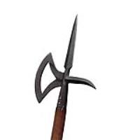 IN60696 - 15th Century Medieval Forged Iron Poleaxe