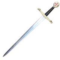 IN60521 - Prestigious Templar Knights Battle Ready Long Sword