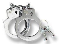 HC222SL - Police Style Handcuffs Chrome HC222SL Self Defense Police