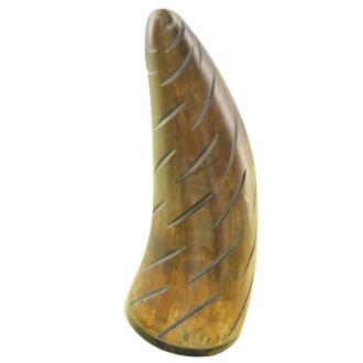 Carved Horn Paperweight