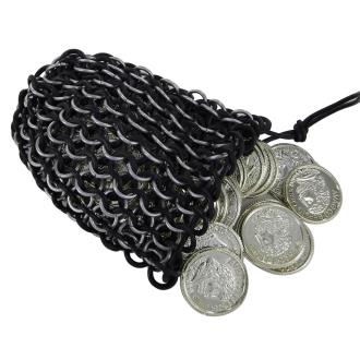 Dark Ages Tempt Fate Chainmail Dice Bag