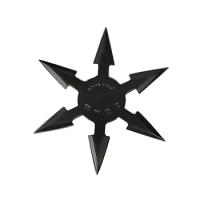 JL-SB3 - Yagu 6 Point Ninja Throwing Star Black