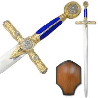 KS-4915BLGD - Royal Blue Masonic Sword